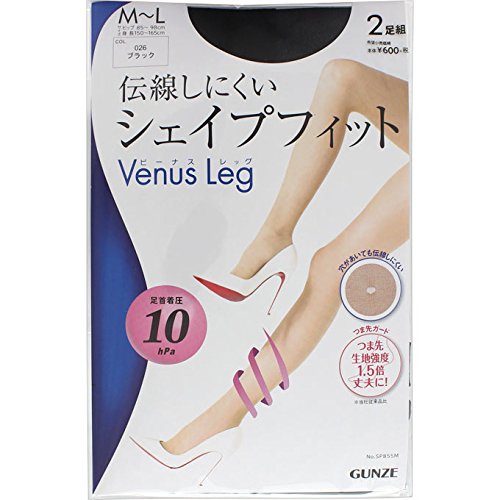 Amazon.co.jp: グンゼ ビーナスレッグ 伝線しにくいシェイプフィット